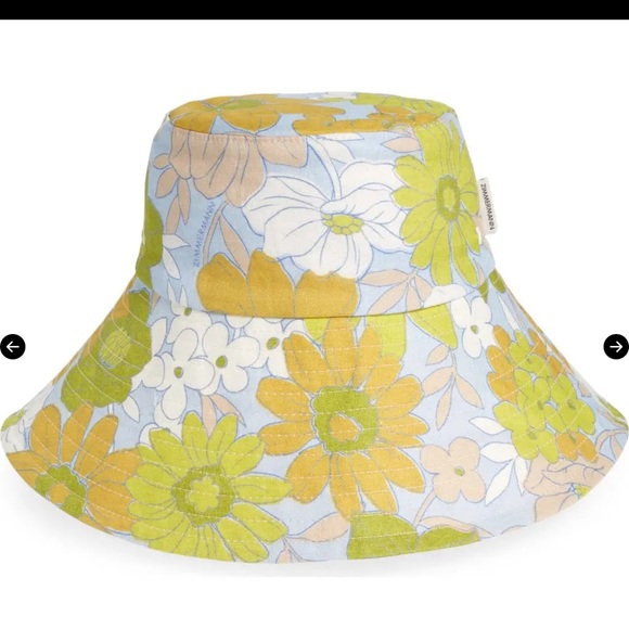 ZIMMERMANN
Floral-print linen bucket hat - Picture 1 of 4